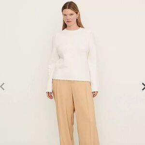 VINCE. Pebbled Crew Neck Sweater woman’s large